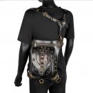 New PU Leather Skull Steampunk Rock Punk Leg Waist Bags Shoulder Crossbody Gift HG138