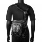 New PU Leather Skull Steampunk Rock Punk Leg Waist Bags Shoulder Crossbody Gift HG064