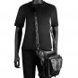 New PU Leather Skull Steampunk Rock Punk Leg Waist Bags Shoulder Crossbody Gift HG064