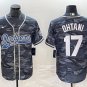 Men's Shohei Ohtani #17 Los Angeles Dodgers Home Player Jersey Camouflage Christmas Gift