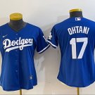 Women's or Youth Shohei Ohtani #17 Los Angeles Dodgers Home Player Jersey Royal Christmas Gift