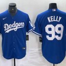 Men's or Youth Joe Kelly #99 Los Angeles Dodgers Home Player Jersey Royal Christmas Gift