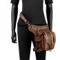 New PU Leather Skull Steampunk Rock Punk Leg Waist Bags Shoulder Crossbody Gift HG081