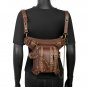 New PU Leather Skull Steampunk Rock Punk Leg Waist Bags Shoulder Crossbody Gift HG081