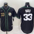 Larry Bird #33 Boston Celtics Stitched Jersey Black Christmas Gift