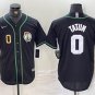 Jayson Tatum #0 Boston Celtics Stitched Jersey Black Christmas Gift