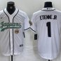 Travis Etienne #1 Jacksonville Jaguars Stitched Jersey White Christmas Gift
