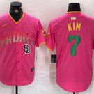 Ha-Seong Kim #7 San Diego Padres Limited Fashion Jersey Pink Christmas Gift