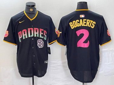 Xander Bogaerts #2 San Diego Padres Limited Fashion Jersey Black Christmas Gift