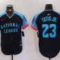 Fernando Tatis Jr. #23 National League 2024 All-Star Game Limited Player Jersey Navy Christmas Gift