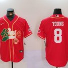 Steve Young #8 San Francisco 49ers Stitched Jersey Scarlet Fans Christmas Gift