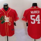Fred Warner #54 San Francisco 49ers Stitched Jersey Scarlet Fans Christmas Gift