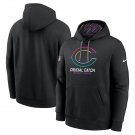 Men's Chicago Bears 2024 Crucial Catch Club Pullover Hoodie Black Christmas Gift