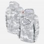 Men's Kansas City Chiefs 2024 Salute to Service Club Fleece Pullover Hoodie Arctic Camo Gift