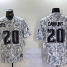 Brian Dawkins #20 Eagles 2024 Salute to Service Limited Jersey Arctic Camo Christmas Gift