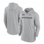 Men's Denver Broncos 2024 Salute to Service Lightweight Long Sleeve Hooded T-Shirt Gray