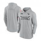 Men's Tennessee Titans 2024 Salute to Service Lightweight Long Sleeve Hooded T-Shirt Gray