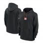 Men's Cincinnati Bengals Sideline Jersey Performance Pullover Hoodie Black Christmas Gift