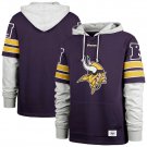 Minnesota Vikings Double Header Blitz Cornerback Pullover Hoodie Purple Gift