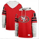 San Francisco 49ers Double Header Blitz Cornerback Pullover Hoodie Scarlet Gift