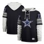 Dallas Cowboys Double Header Blitz Cornerback Pullover Hoodie Navy Gift