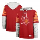 Tampa Bay Buccaneers Double Header Blitz Cornerback Pullover Hoodie Red Gift