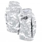 Buffalo Bills Women's 2024 Salute to Service Club Fleece Pullover Hoodie Arctic Camo Gift