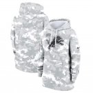 Detroit Lions Women's 2024 Salute to Service Club Fleece Pullover Hoodie Arctic Camo Gift