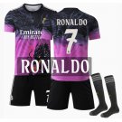Cristiano Ronaldo #7 Real Madrid 2025/26 Home Replica Player Jersey Purple & Black