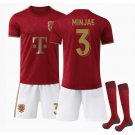 MINJAE #3 Bayern Munich Home Replica Player Jersey Red