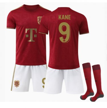 Harry Kane #9 Bayern Munich Home Replica Player Jersey Red
