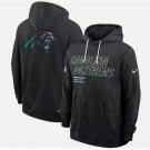 Men's Carolina Panthers 2025 Crucial Catch Sideline Standard Hoodie Black Christmas Gift