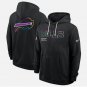 Men's Buffalo Bills 2025 Crucial Catch Sideline Standard Hoodie Black Christmas Gift
