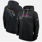 Men's Arizona Cardinals 2025 Crucial Catch Sideline Standard Hoodie Black Christmas Gift