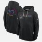 Men's Los Angeles Rams 2025 Crucial Catch Sideline Standard Hoodie Black Christmas Gift
