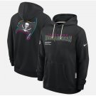 Men's Tampa Bay Buccaneers 2025 Crucial Catch Sideline Standard Hoodie Black Christmas Gift