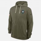 Men's Miami Dolphins 2025 Salute to Service Sideline Standard Issue Hoodie Olive Gift
