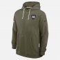 Men's New York Giants 2025 Salute to Service Sideline Standard Issue Hoodie Olive Gift