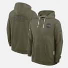 Men's Baltimore Ravens 2025 Salute to Service Sideline Standard Issue Hoodie Olive Gift
