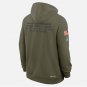 Men's Washington Commanders 2025 Salute to Service Sideline Standard Issue Hoodie Olive Gift