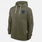 Men's Carolina Panthers 2025 Salute to Service Sideline Standard Issue Hoodie Olive Gift