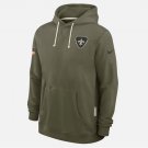 Men's New Orleans Saints 2025 Salute to Service Sideline Standard Issue Hoodie Olive Gift