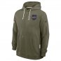 Men's Buffalo Bills 2025 Salute to Service Sideline Standard Issue Hoodie Olive Gift