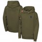 Green Bay Packers Youth 2025 Salute to Service Club Fleece Hoodie Olive Christmas Gift
