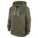 Buffalo Bills Women's 2025 Salute to Service Sideline Standard Issue Hoodie Olive