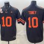 Malachi Toney #10 Miami Hurricanes Fiesta Bowl Champions Game Jersey Black Gift