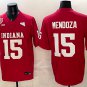 Fernando Mendoza #15 Indiana Hoosiers National Champions Patch Game Jersey Red Gift