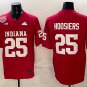 #25 Indiana Hoosiers National Champions Patch Game Jersey Red Gift