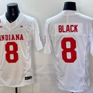 #8 Indiana Hoosiers National Champions Patch Game Jersey White Gift