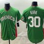 Alejandro Kirk #30 Mexico Baseball 2026 World Baseball Classic Road Stadium Jersey Green
